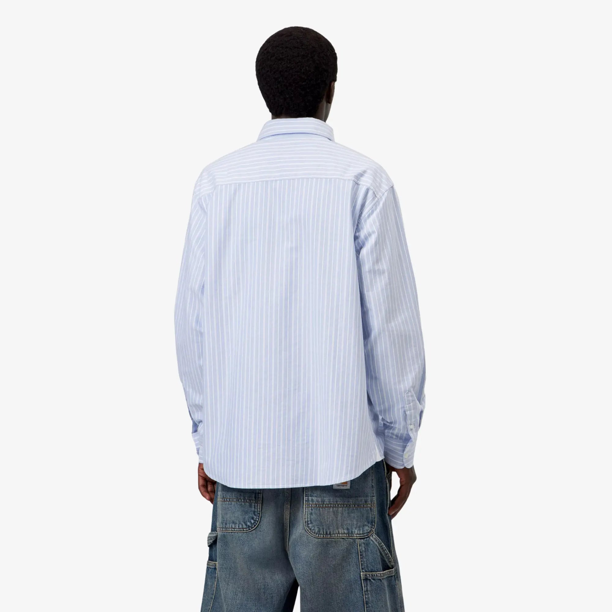 Chemise Kanan Rayures - Bleach - Carhartt WIP