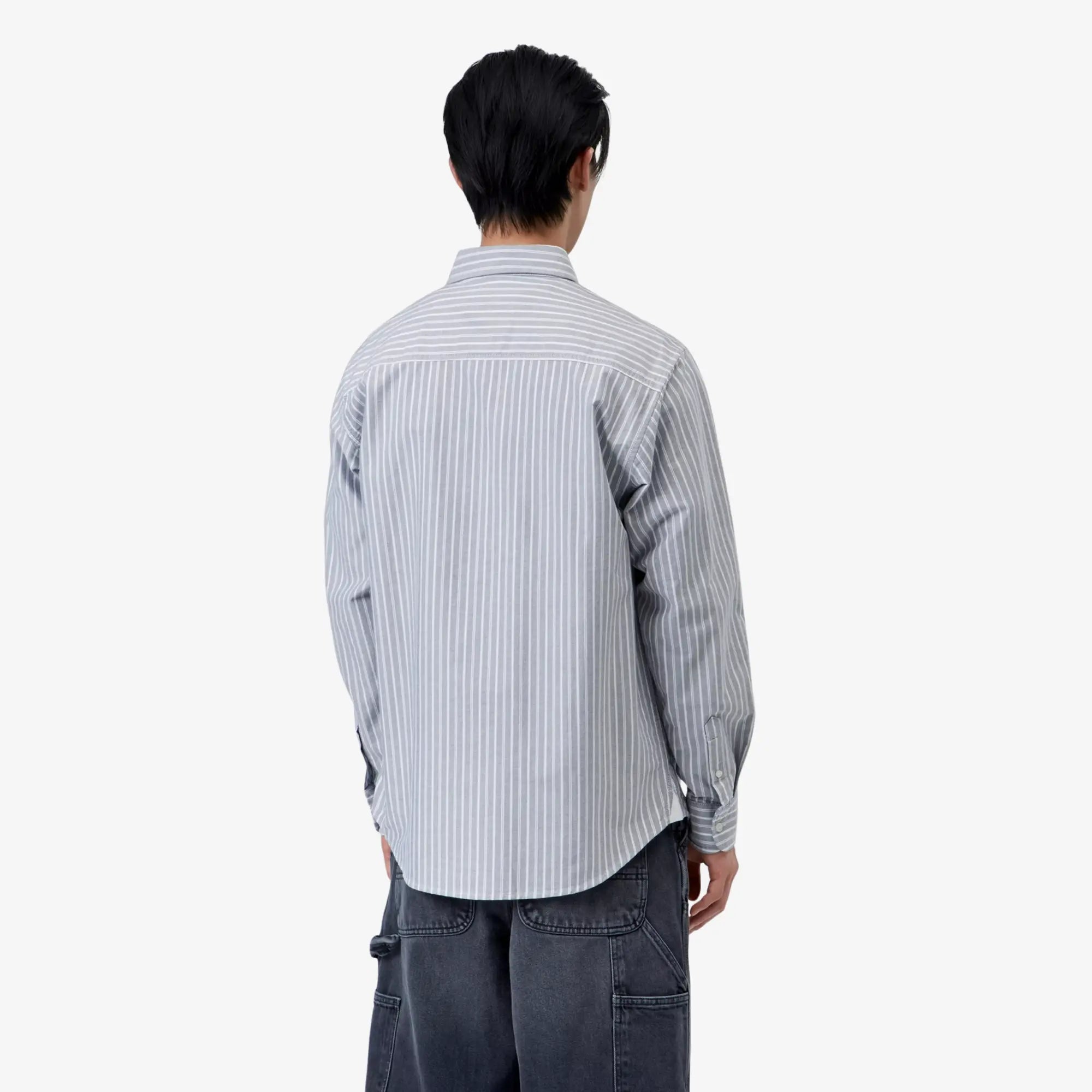Chemise Kanan Rayures - Dark - Carhartt WIP
