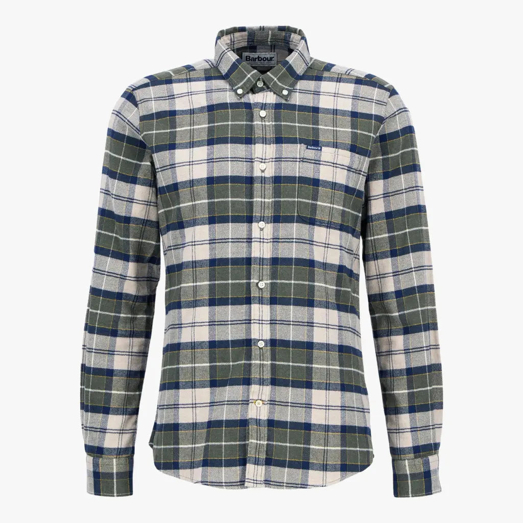 Chemise Kyeloch Forest Mist Tartan - Barbour