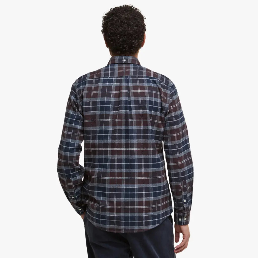 Chemise Kyeloch Midnight Oak Tartan - Barbour - détail 3
