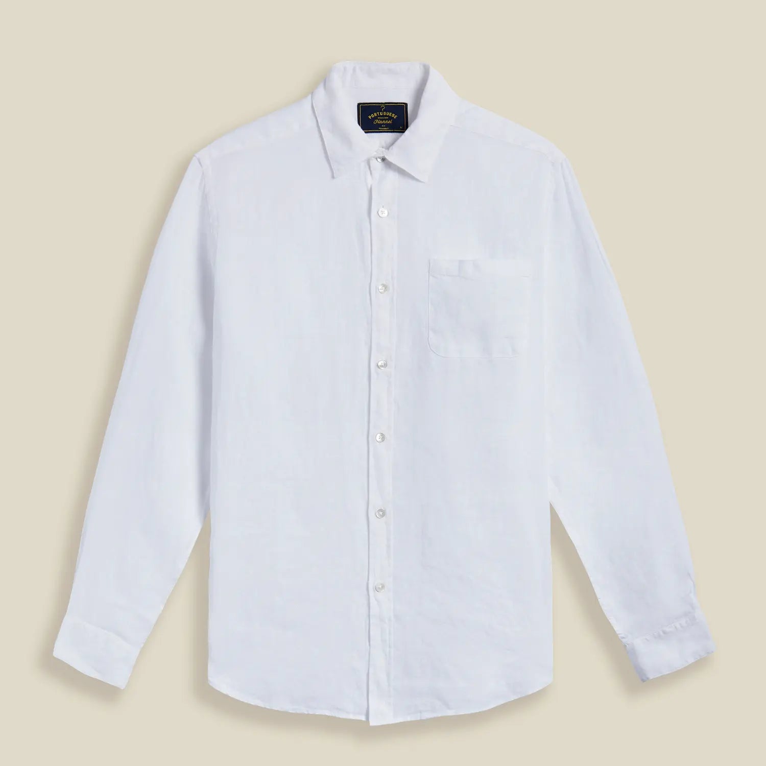 Chemise Lin Blanc - Portuguese Flannel