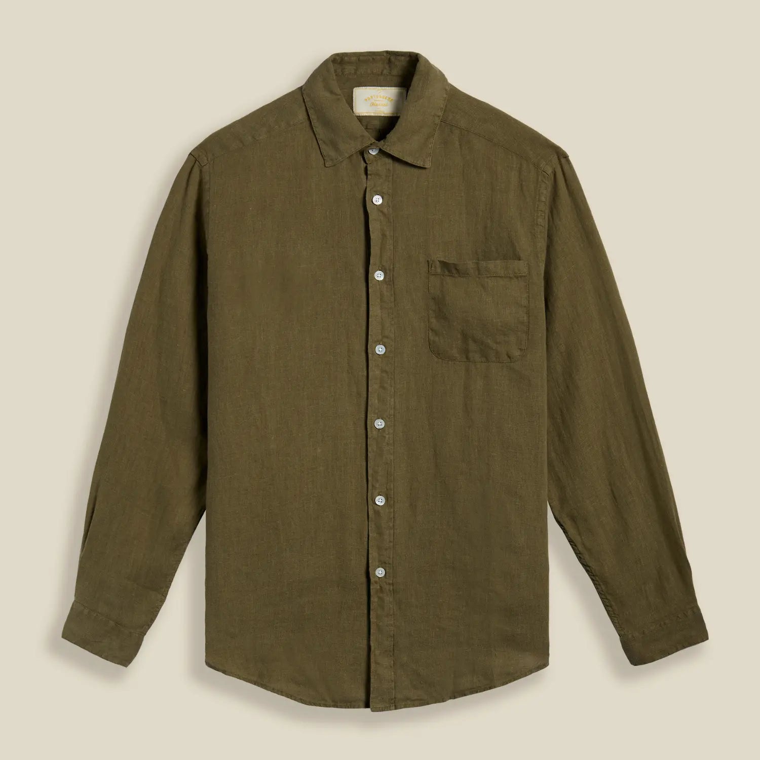 Chemise Lin Olive - Portuguese Flannel