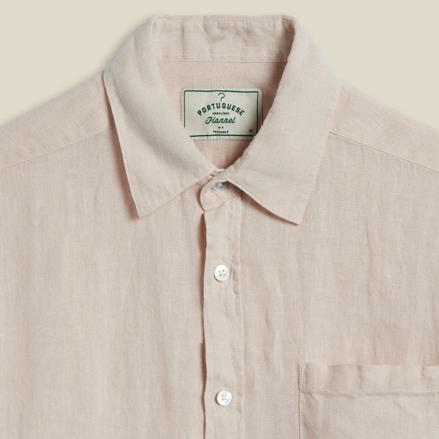 Chemise Lin Raw - Portuguese Flannel - détail 2
