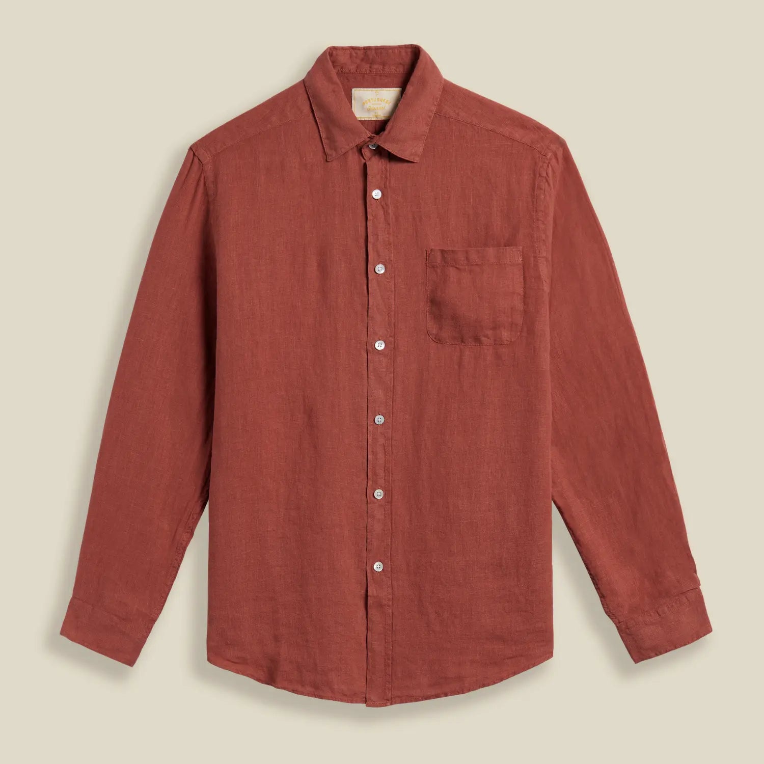 Chemise Lin Terracota - Portuguese Flannel