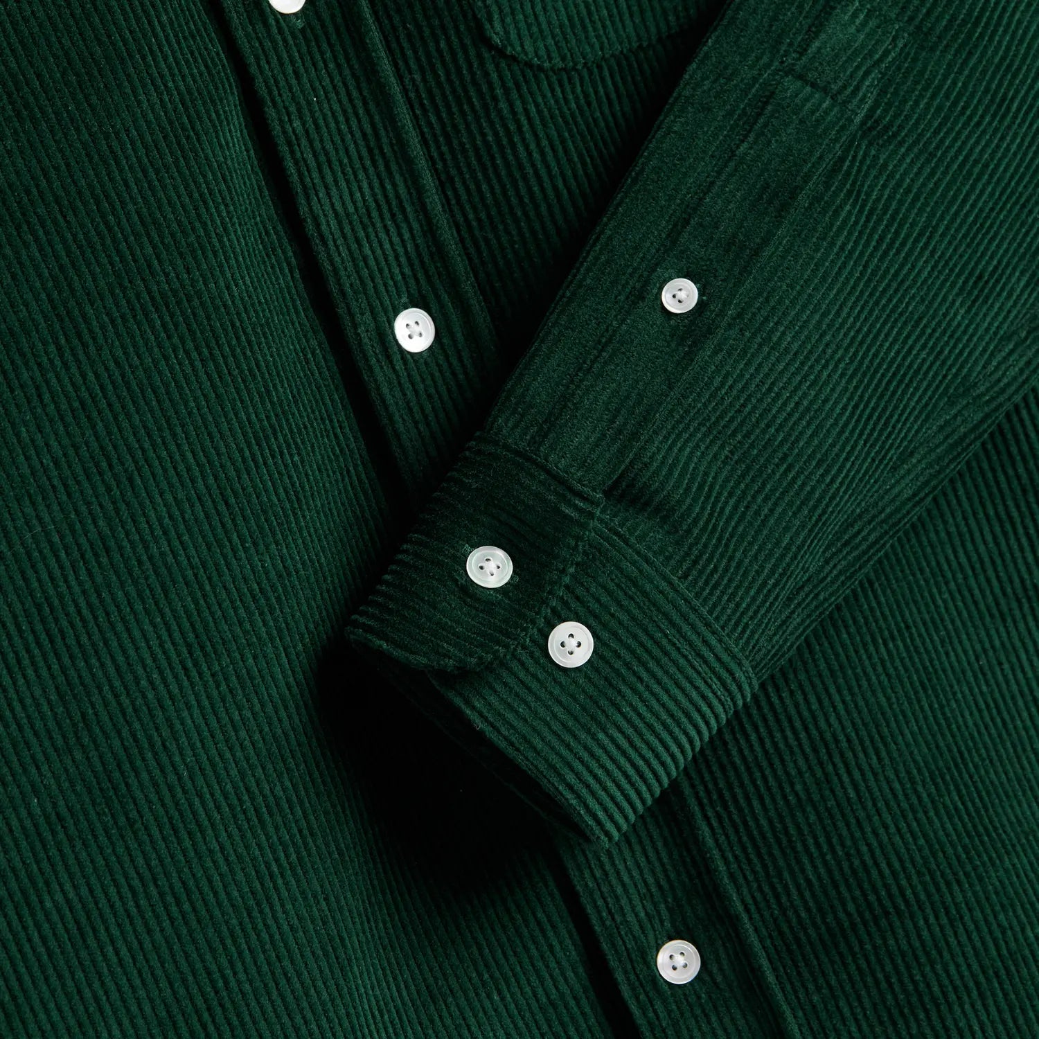 Chemise Lobo Green - Portuguese Flannel - détail 4
