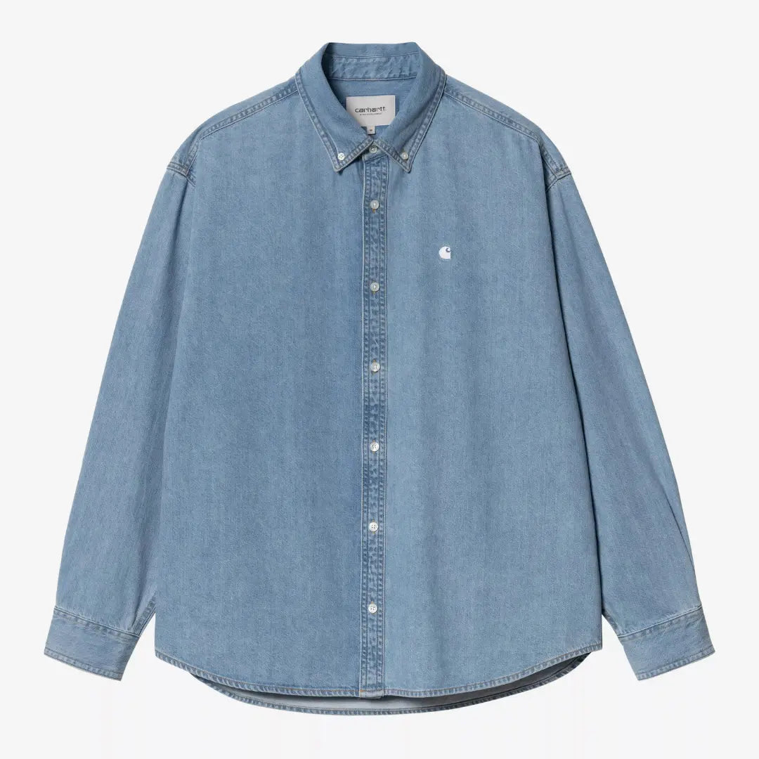 Chemise Lucas - Blue Bleached - Carhartt WIP