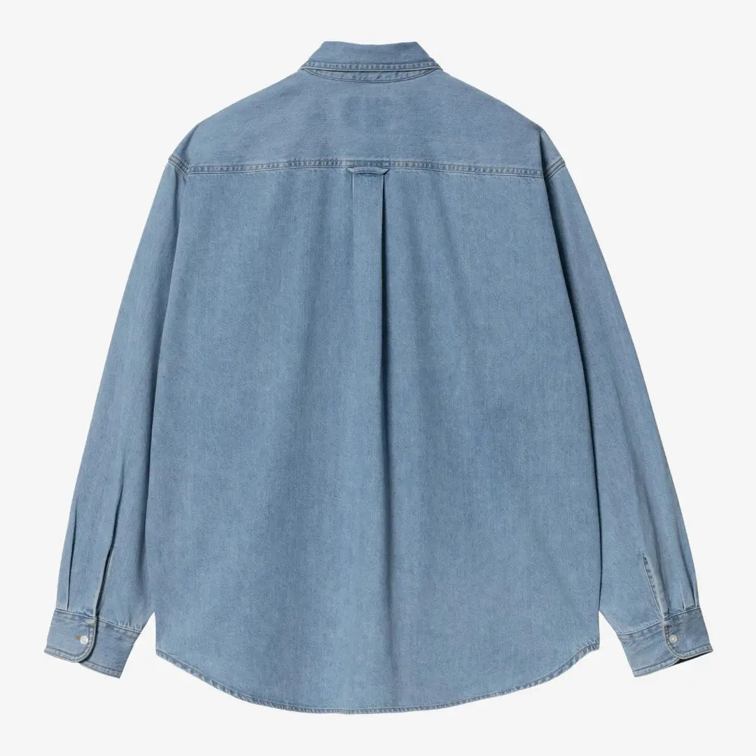 Chemise Lucas - Blue Bleached - Carhartt WIP - détail 2
