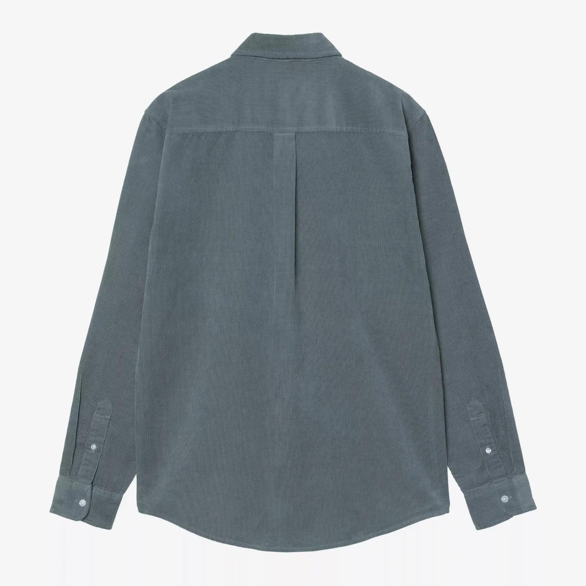 Chemise Madison Velours Fine Cord - Cozy Blue - Carhartt WIP - détail 2