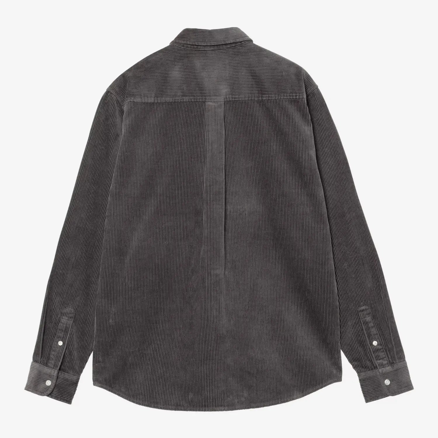 Chemise Madison Velours - Graphite - Carhartt WIP - détail 2