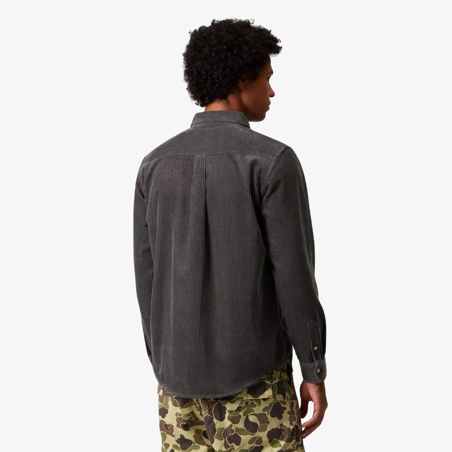 Chemise Madison Velours - Graphite - Carhartt WIP - détail 4