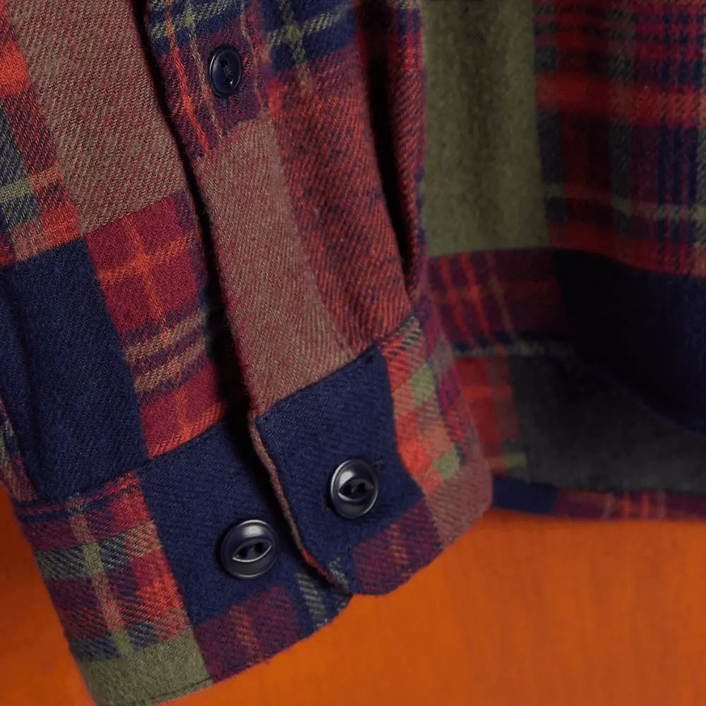 Chemise Og Patchwork - Portuguese Flannel - détail 3