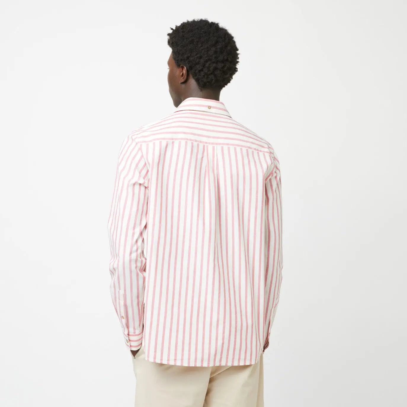 Chemise Signy Rouge et Crème - Faguo - détail 3
