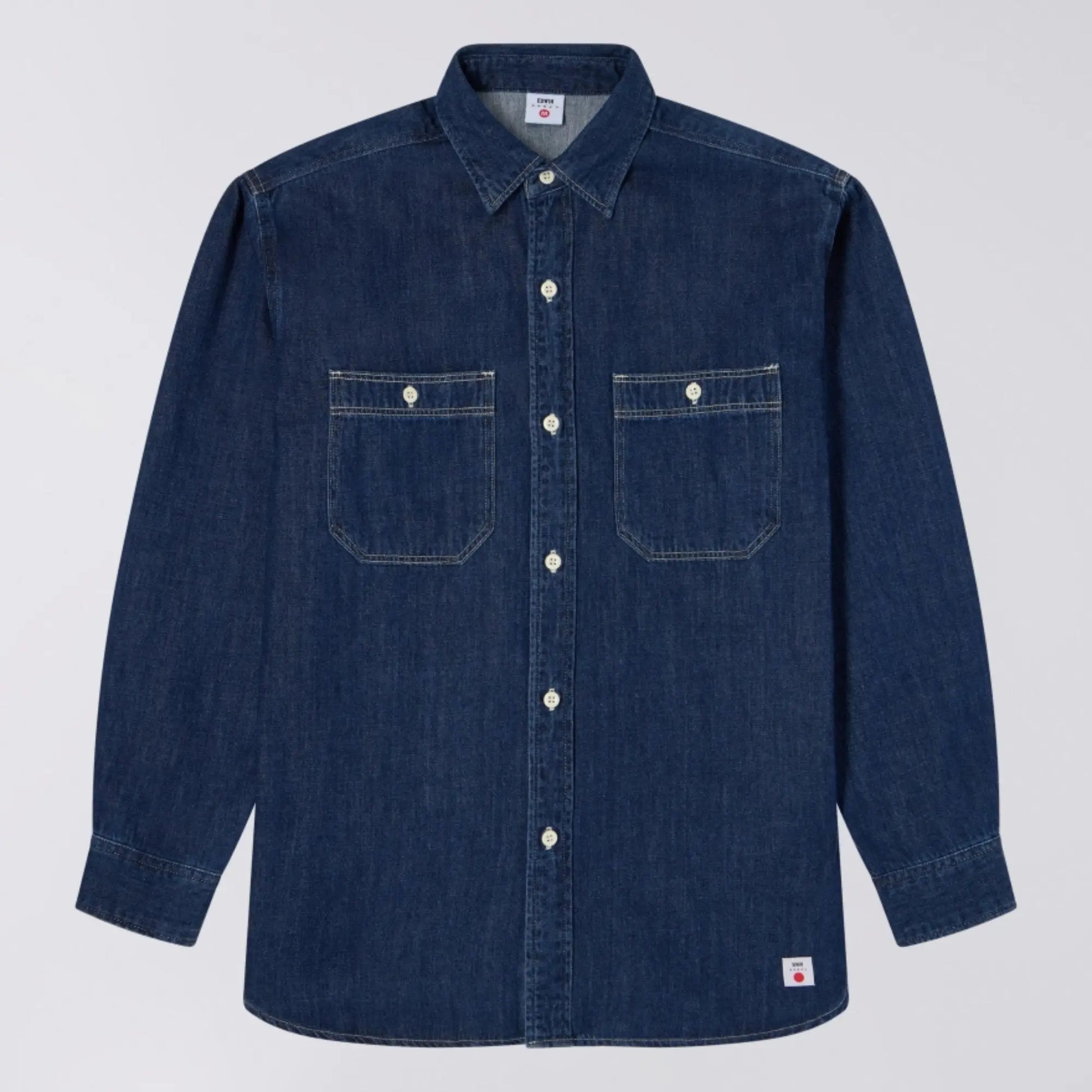 Chemise Work - Blue Dark Used - Edwin