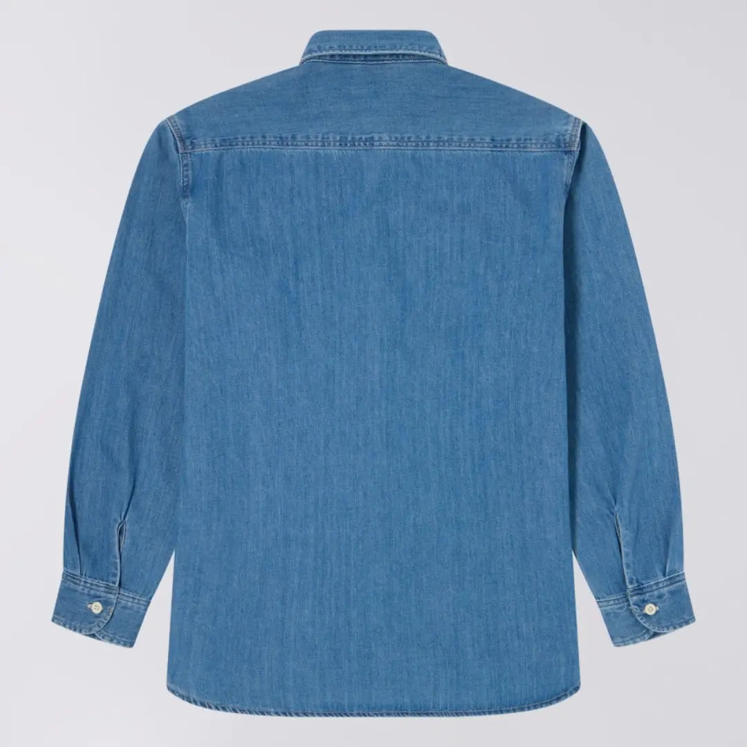 Chemise Work - Blue Light Used - Edwin - détail 3
