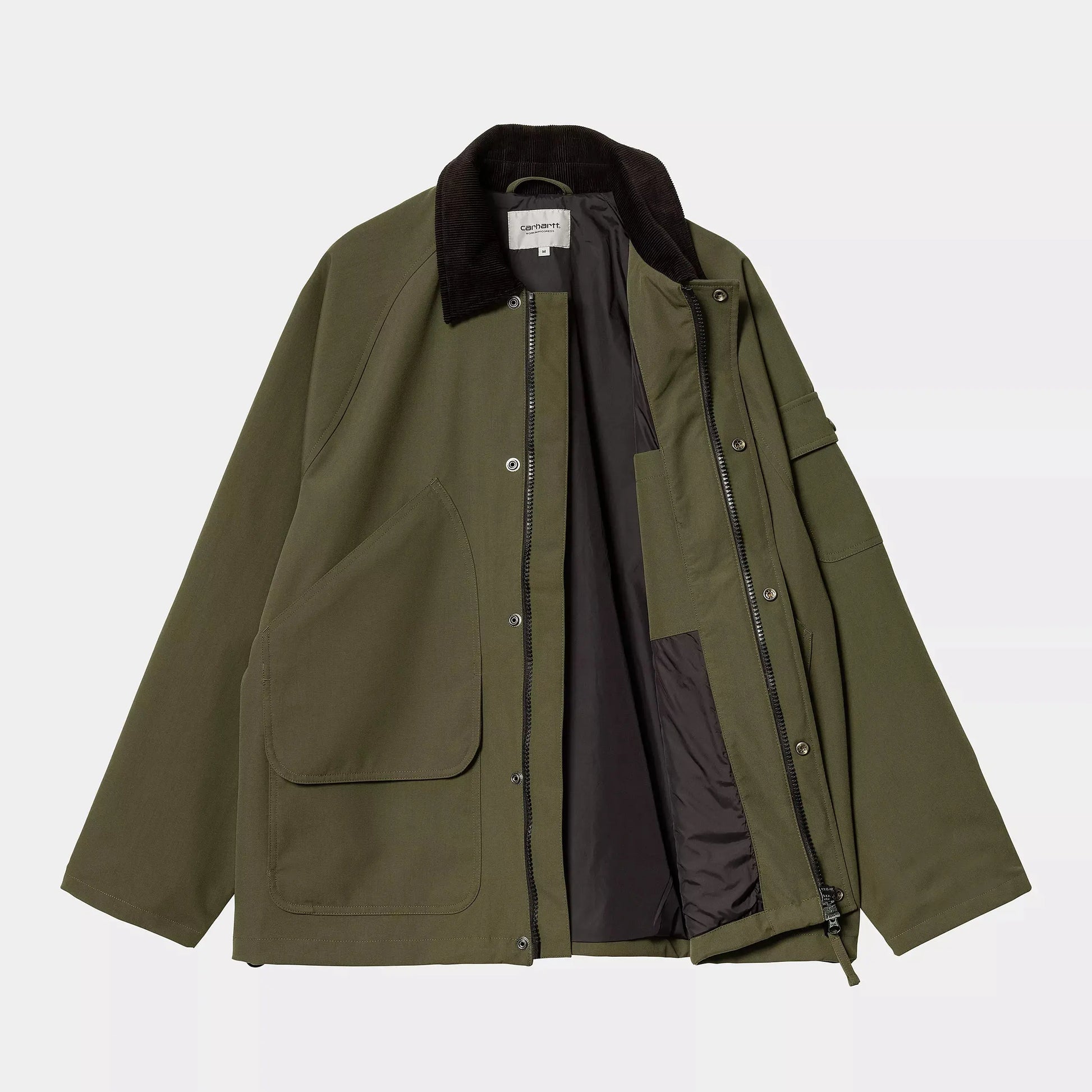 Clarton Jacket - Office Green - Carhartt WIP - détail 4