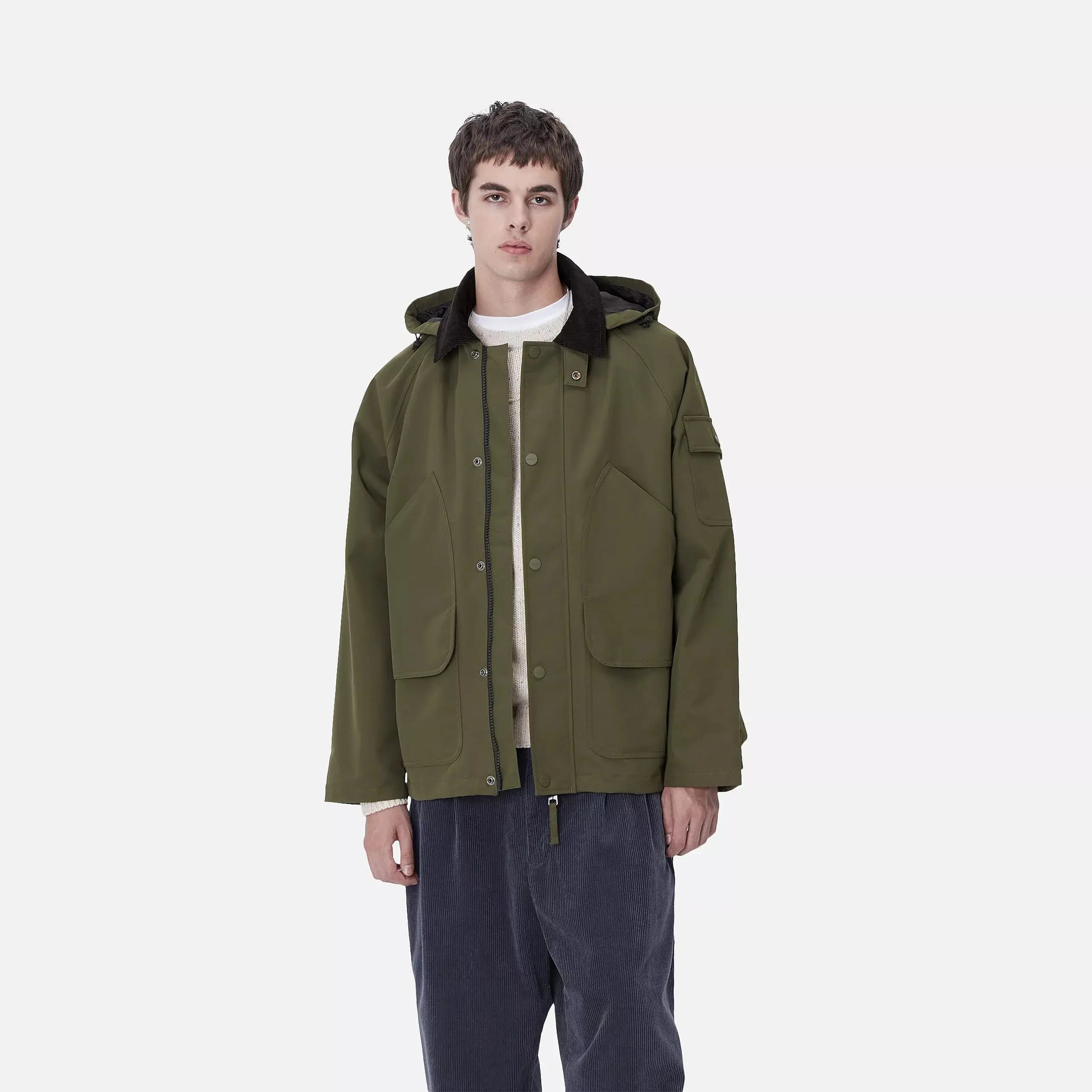 Clarton Jacket - Office Green - Carhartt WIP - détail 8