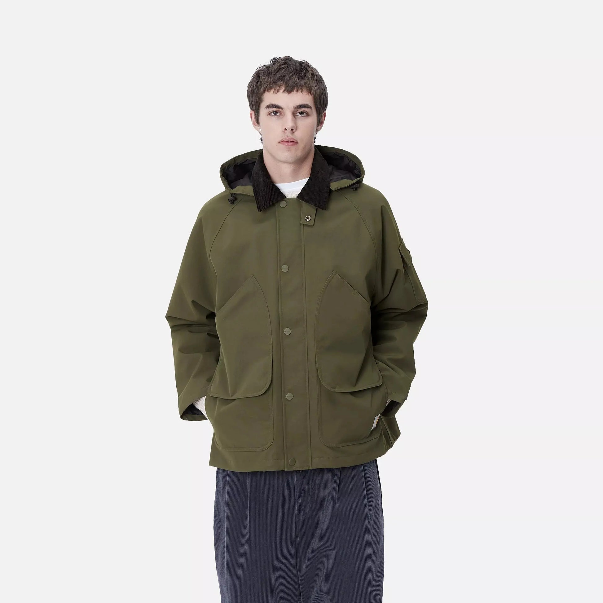 Clarton Jacket - Office Green - Carhartt WIP - détail 10