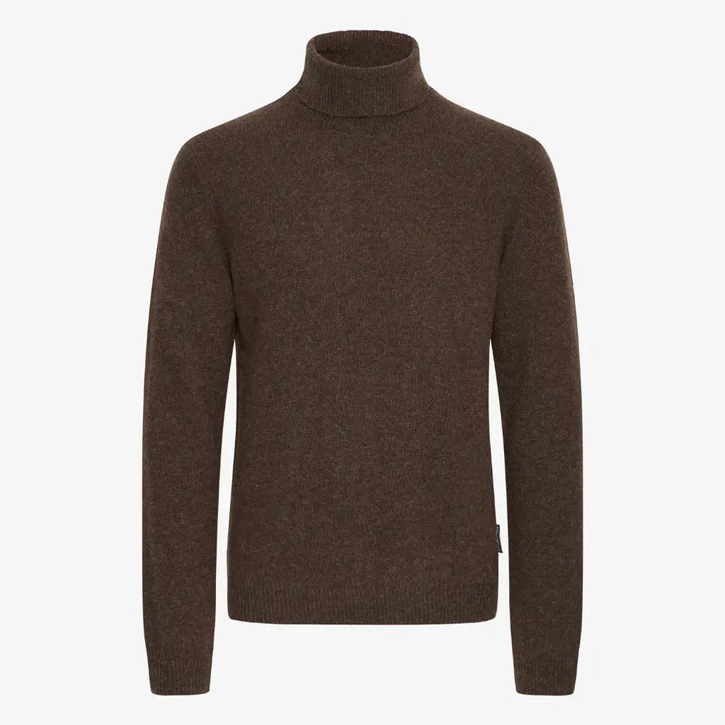 Col Roulé - Marron - Casual Friday