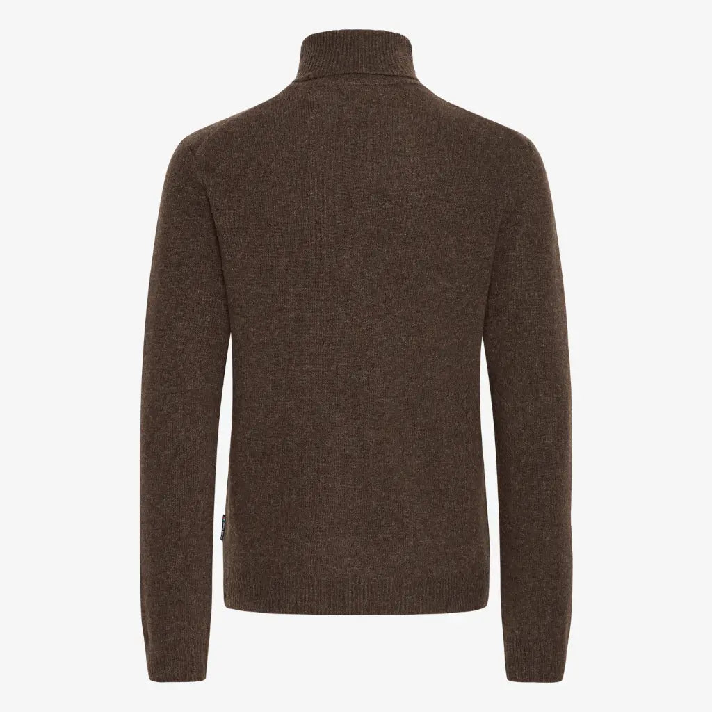 Col Roulé - Marron - Casual Friday - détail 3