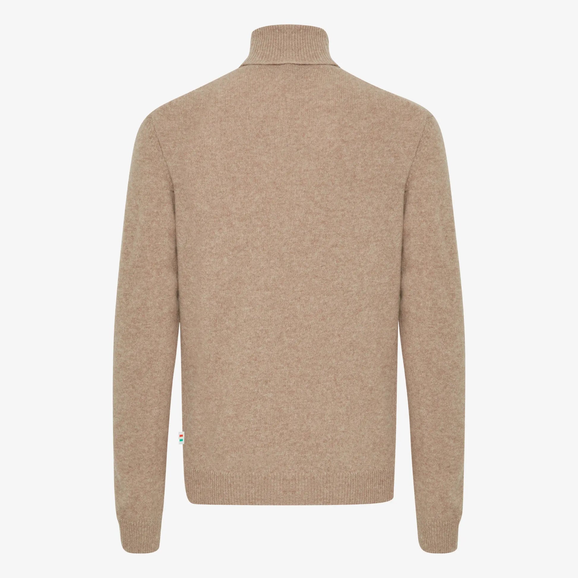 Col Roulé - Marron Clair - Casual Friday - détail 2