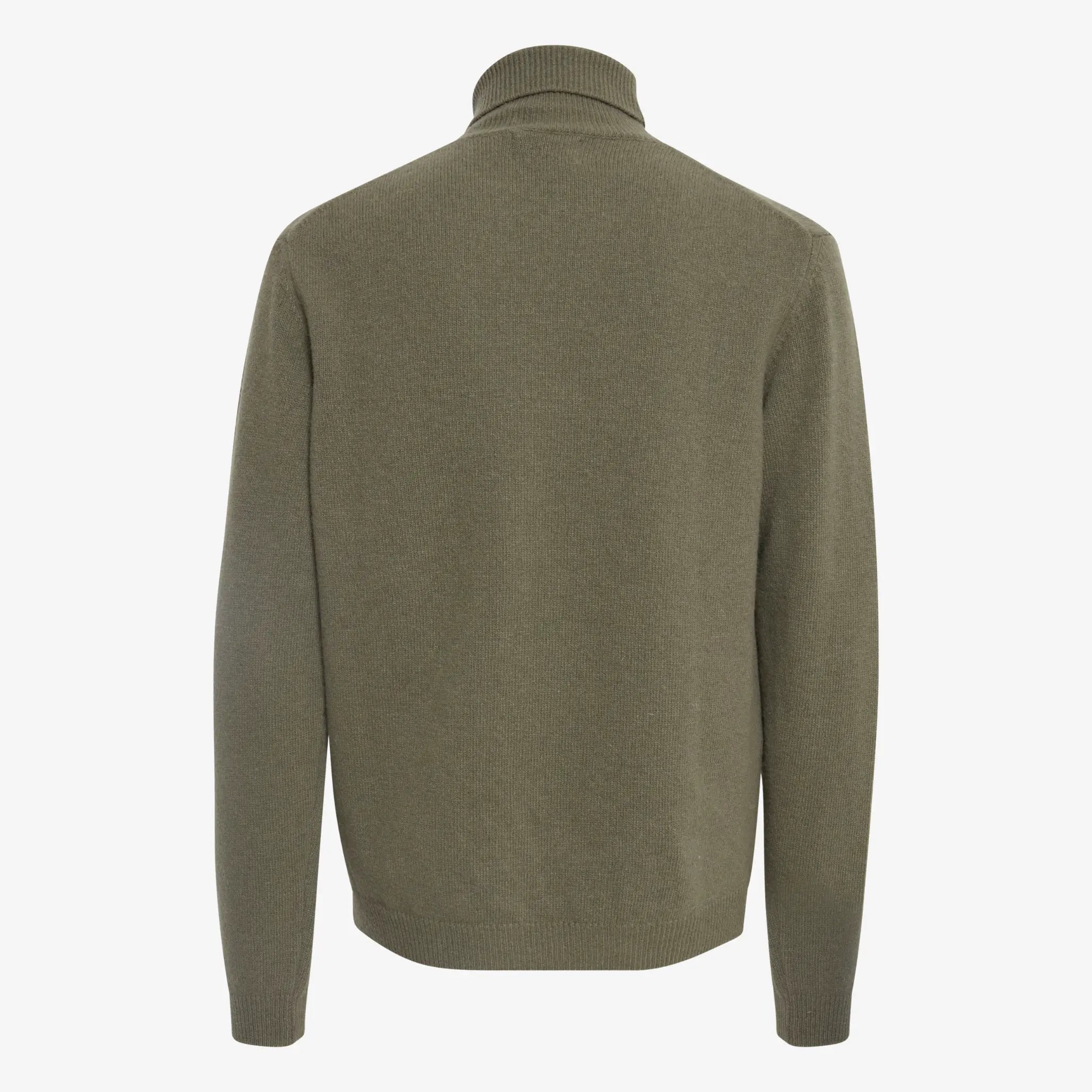Col Roulé - Olive - Casual Friday - détail 3