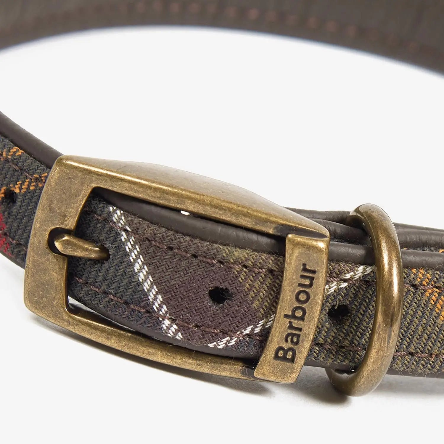 Collier Tartan Cuir - Barbour Dogs - détail 5