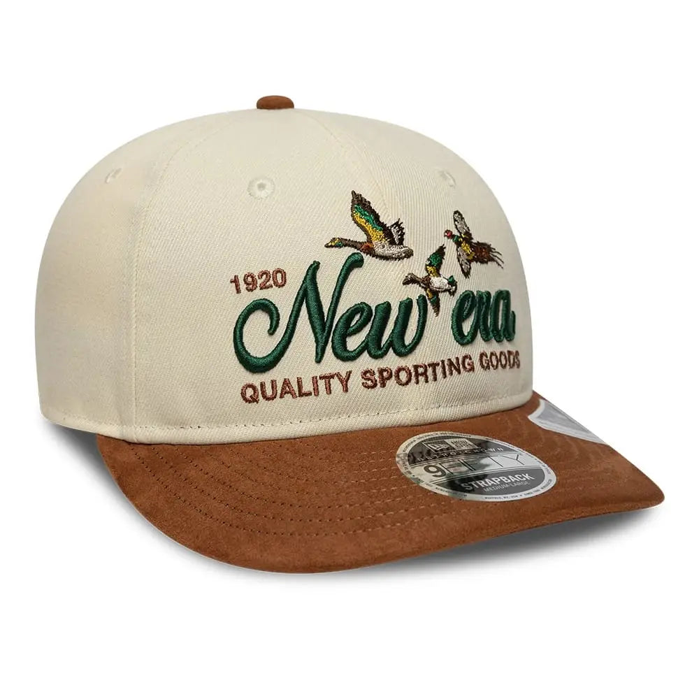 Casquette 9FIFTY Retro Crown New Era Suede - Crème - New Era