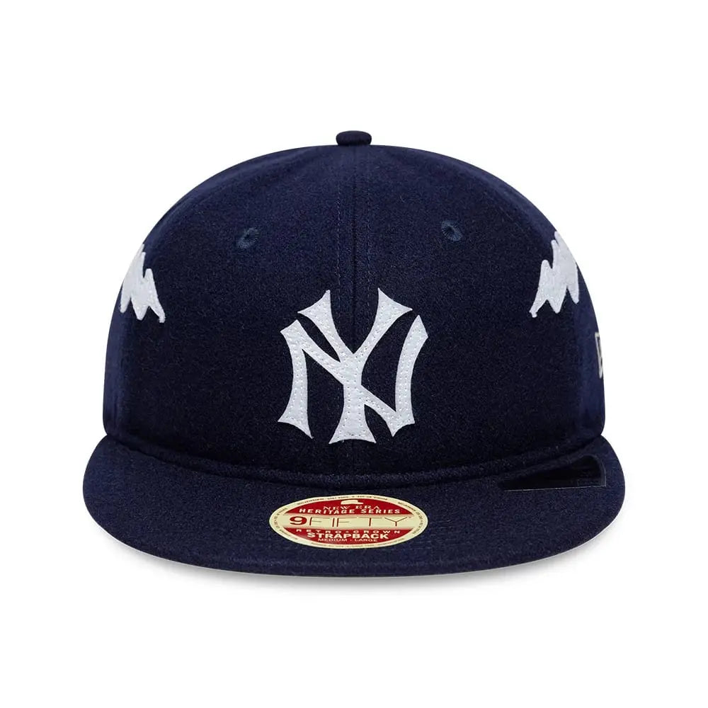 Casquette 9FIFTY Retro Crown New York Yankees MLB Heritage - Bleu Marine - New Era