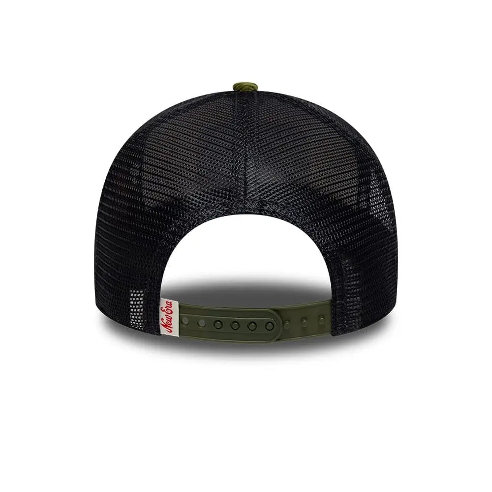 Casquette 9FORTY A-Frame Trucker New Era Patch Cord - Crème - New Era