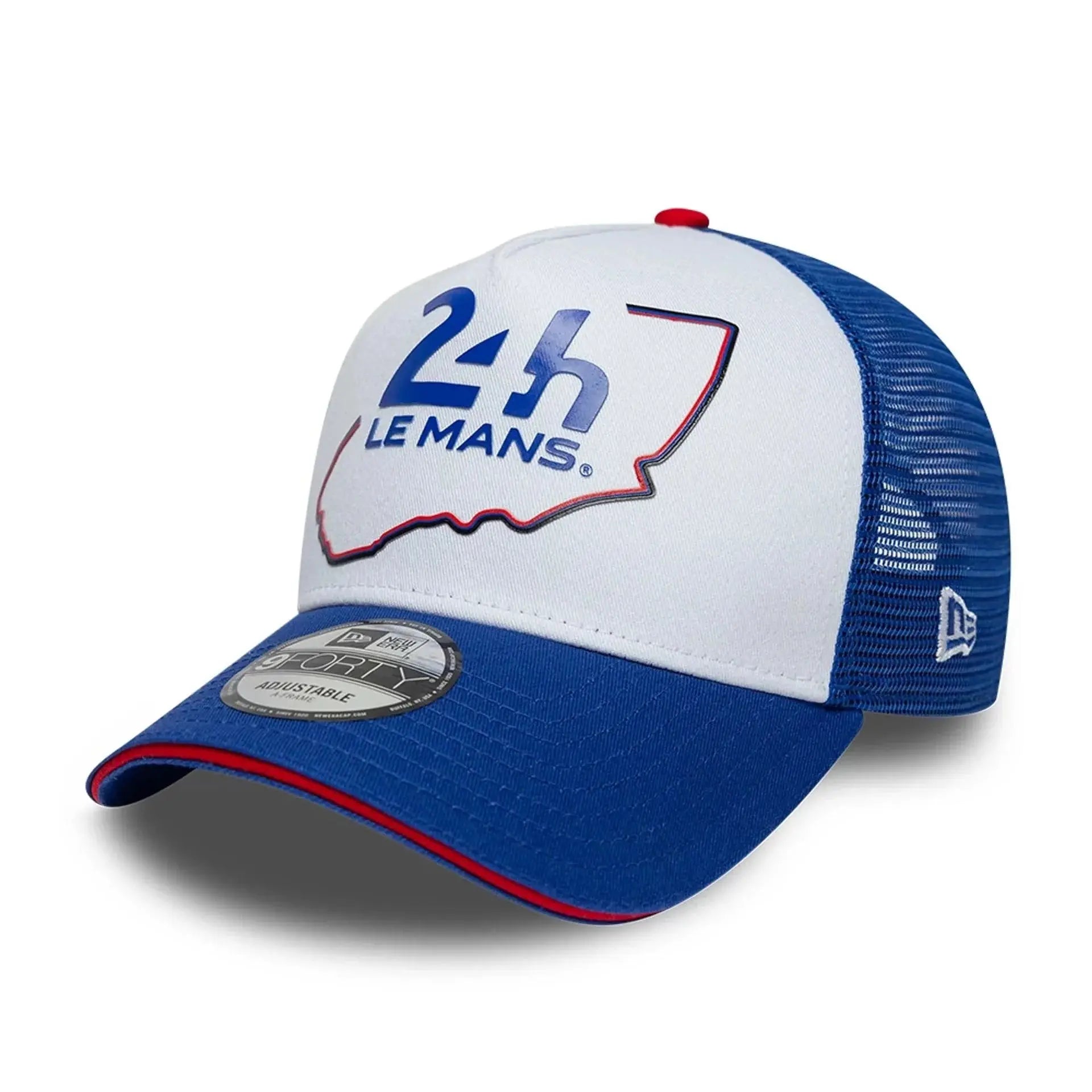 Casquette New Era 9Forty A-Frame Trucker 24H du Mans - Bleu - New Era