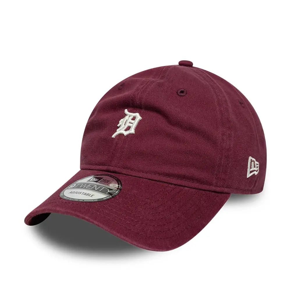 Casquette 9TWENTY Detroit Tigers MLB Mini Logo - Rouge Foncé - New Era