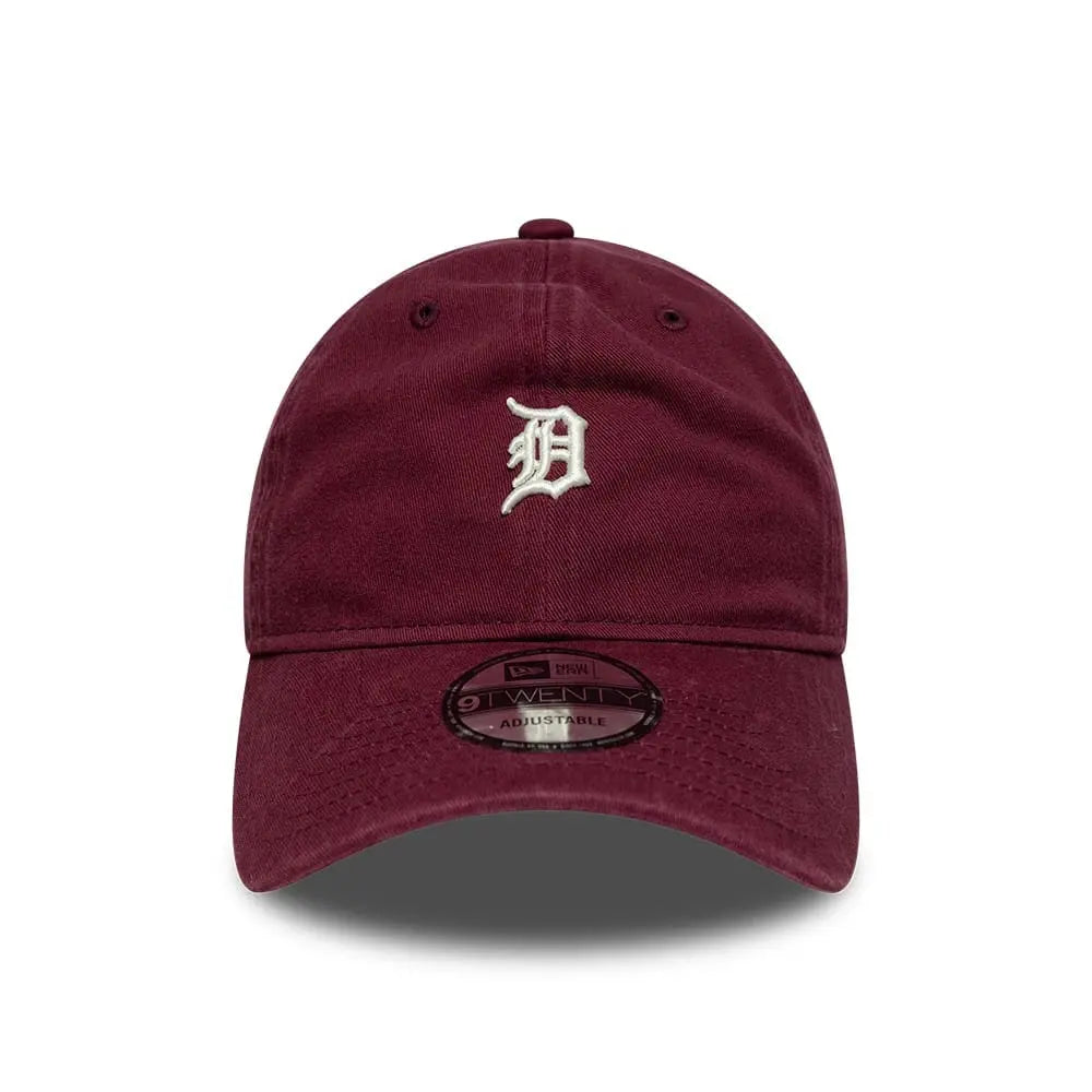Casquette 9TWENTY Detroit Tigers MLB Mini Logo - Rouge Foncé - New Era
