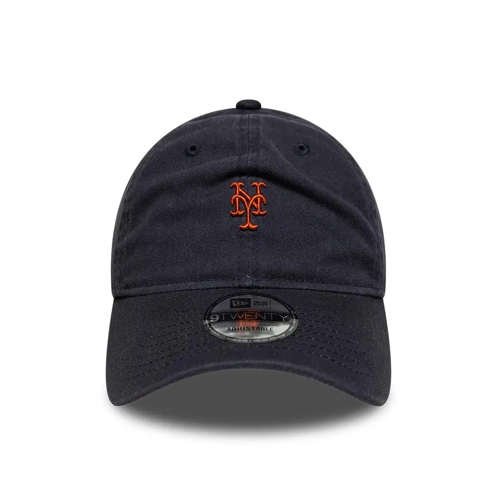 Casquette 9TWENTY New York Mets MLB Washed Mini Logo - Bleu Marine - New Era