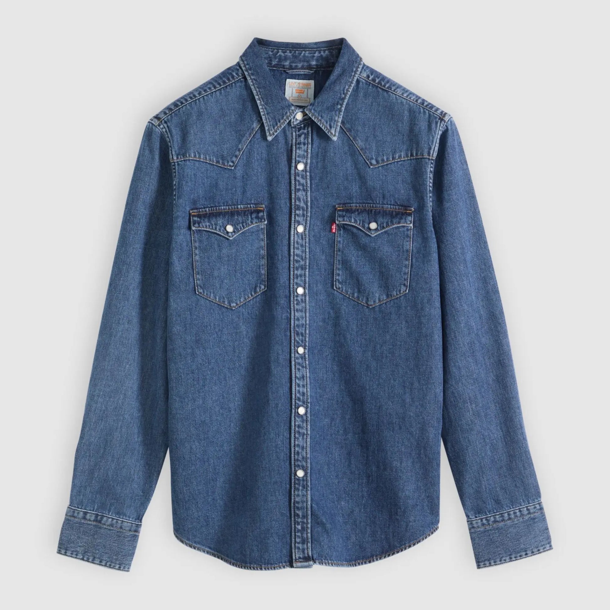 Chemise Western Barstow Levi's Solucell Western à plat, face : pattes à pression, deux poches poitrine à rabat