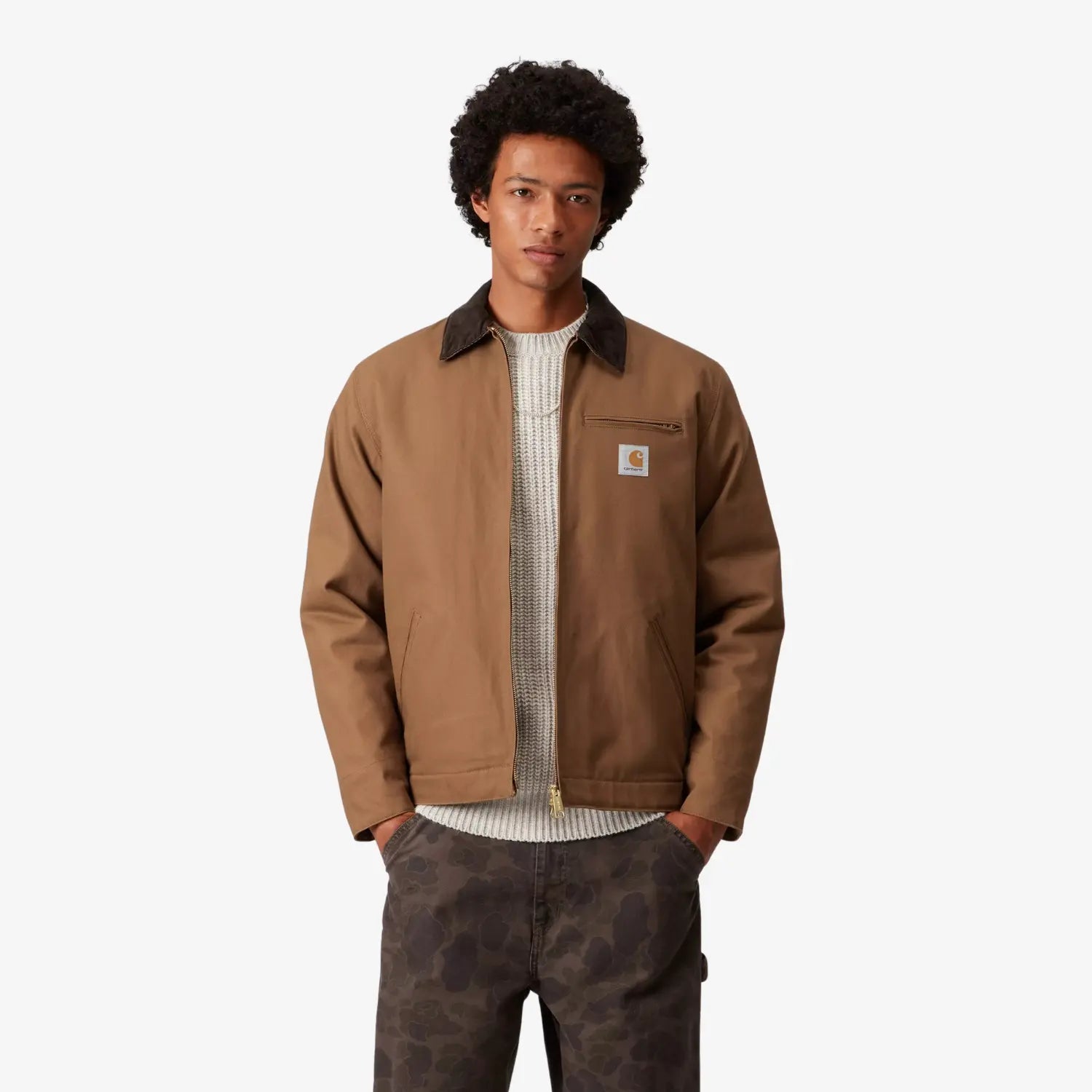 Detroit Jacket Winter - Hamilton Brown - CARHARTT WIP