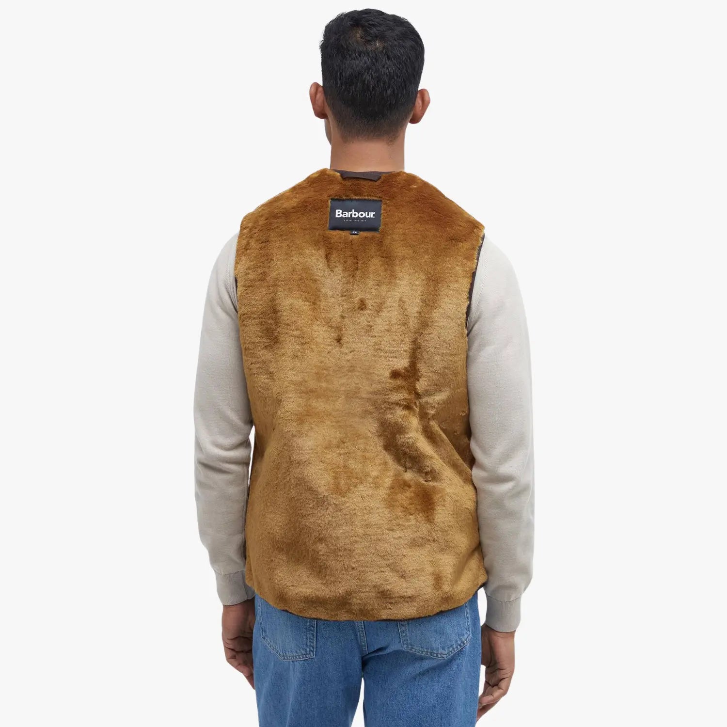 Doublure Warm Pile Fauve - Barbour - détail 2