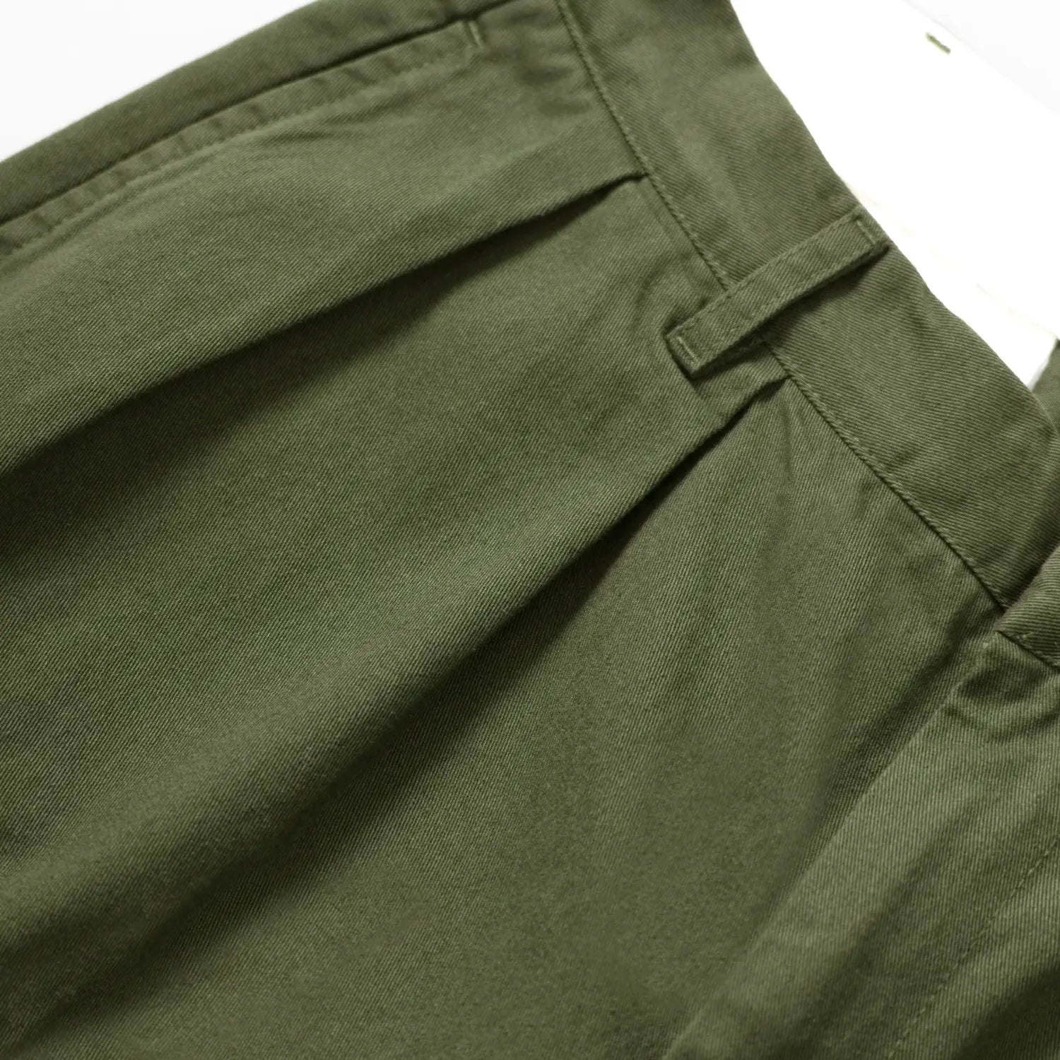 Drill Part Timer Short - Olive - Service Works - détail 4