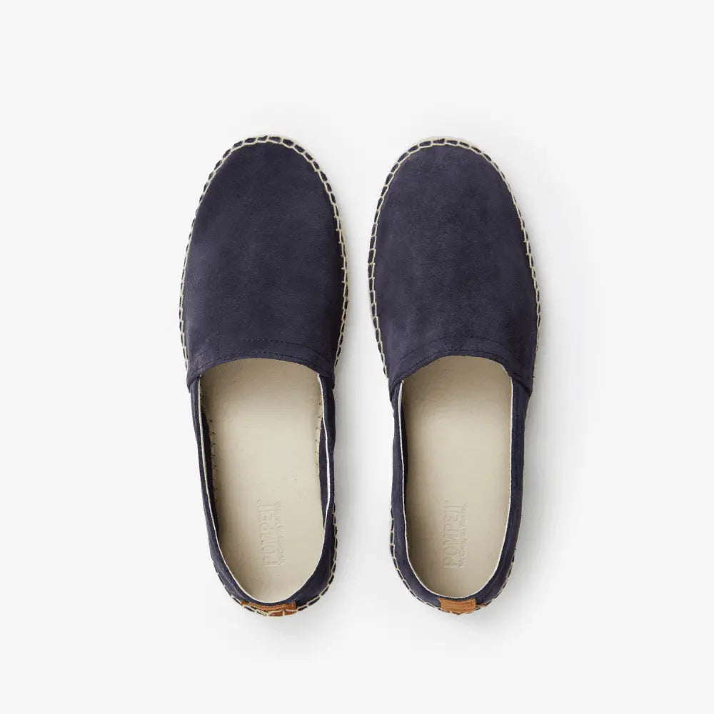 Espadrilles Aero Suede Navy - Pompeii Brand - détail 2