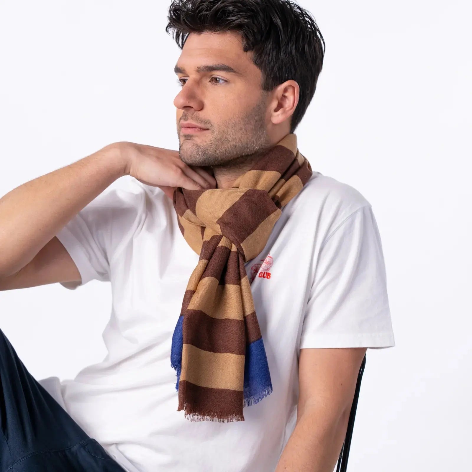Foulard Laine - Félix - Billybelt - détail 3
