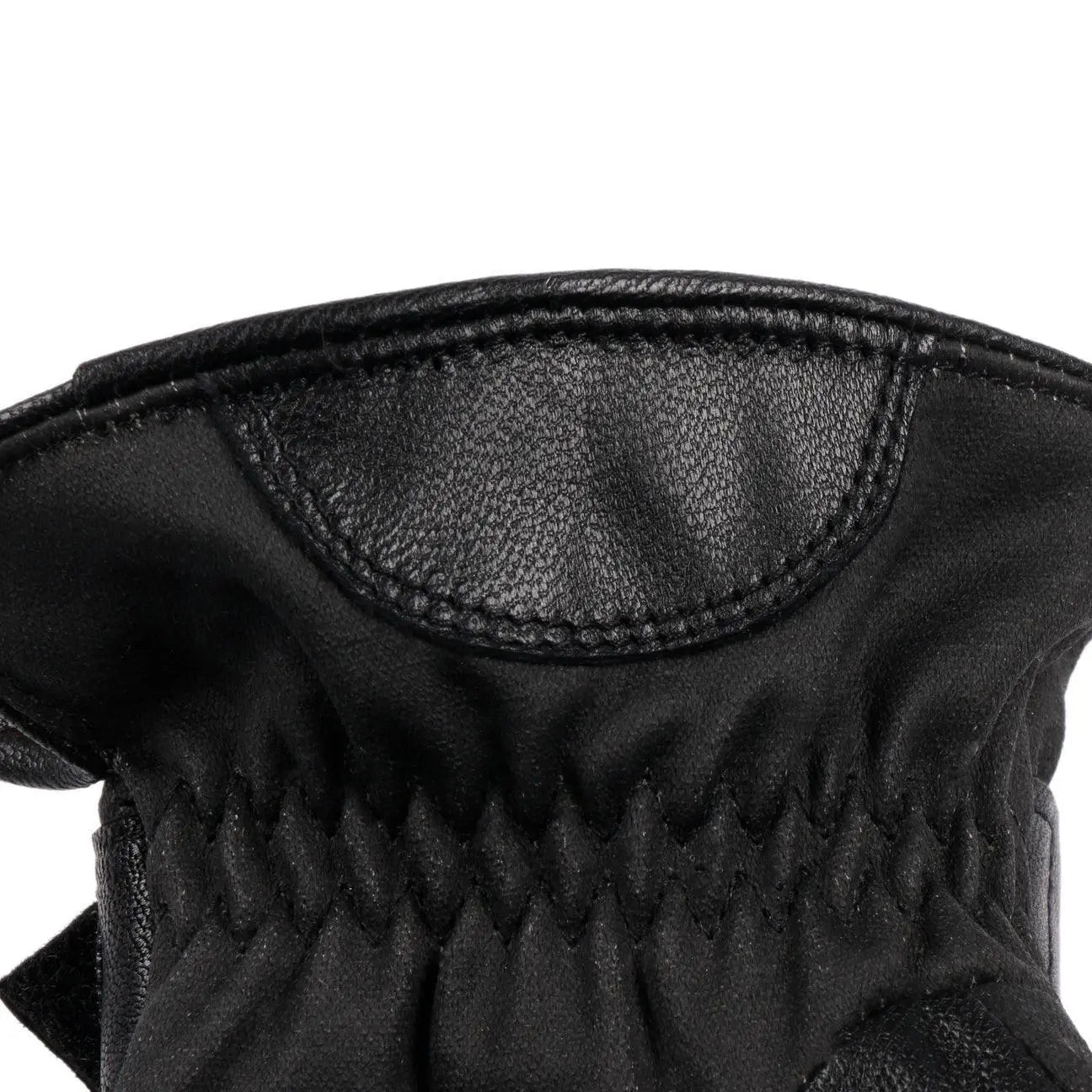 Gants en Cuir Souple Twotone Noir - Stetson - détail 4