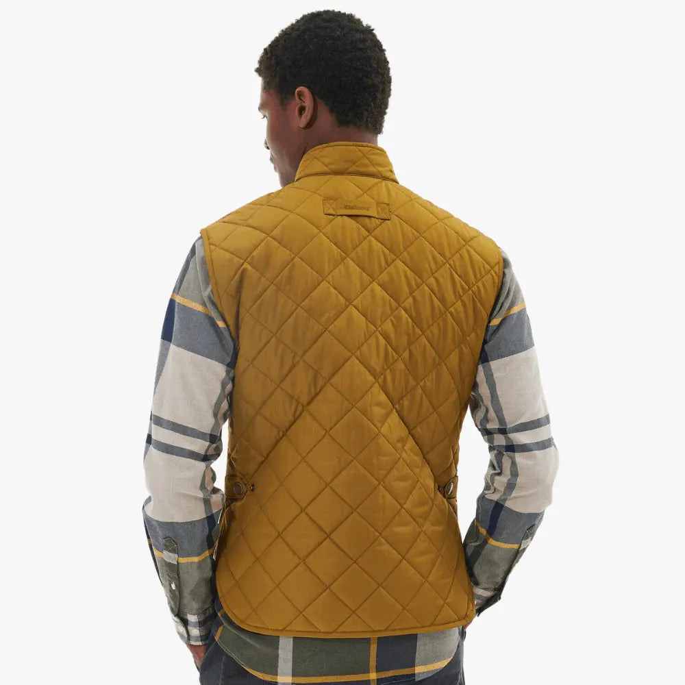 Gilet Lowerdale Ocre - Barbour - détail 3