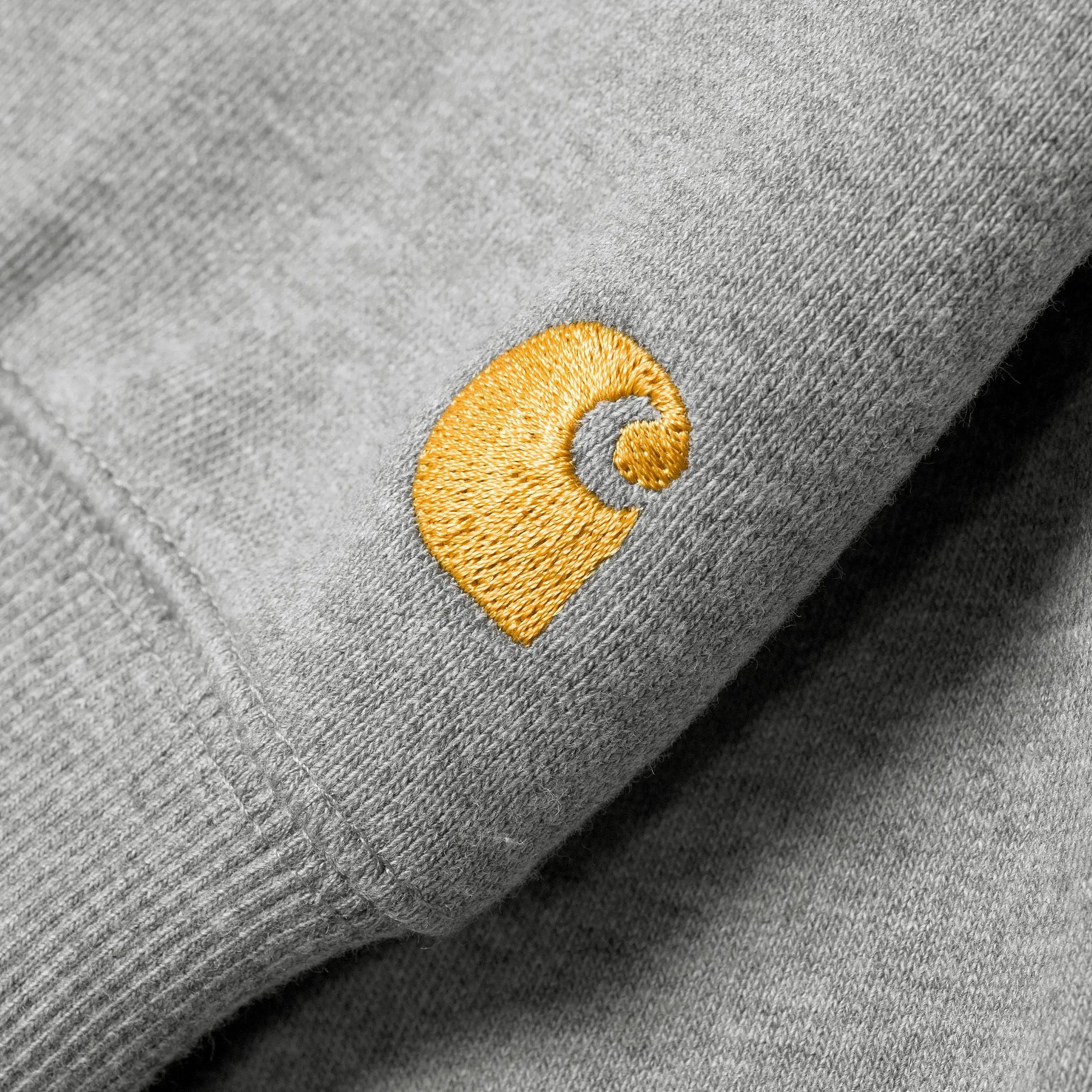 Hoodie Chase - Grey Heather - Carhartt WIP - détail 2