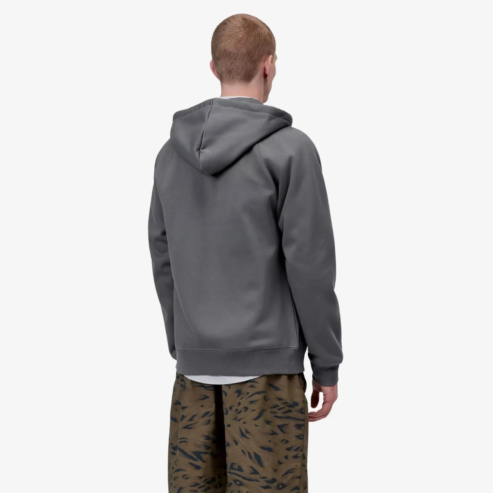 Hoodie Chase Jacket Carhartt WIP Styx - détail capuche et fermeture éclair