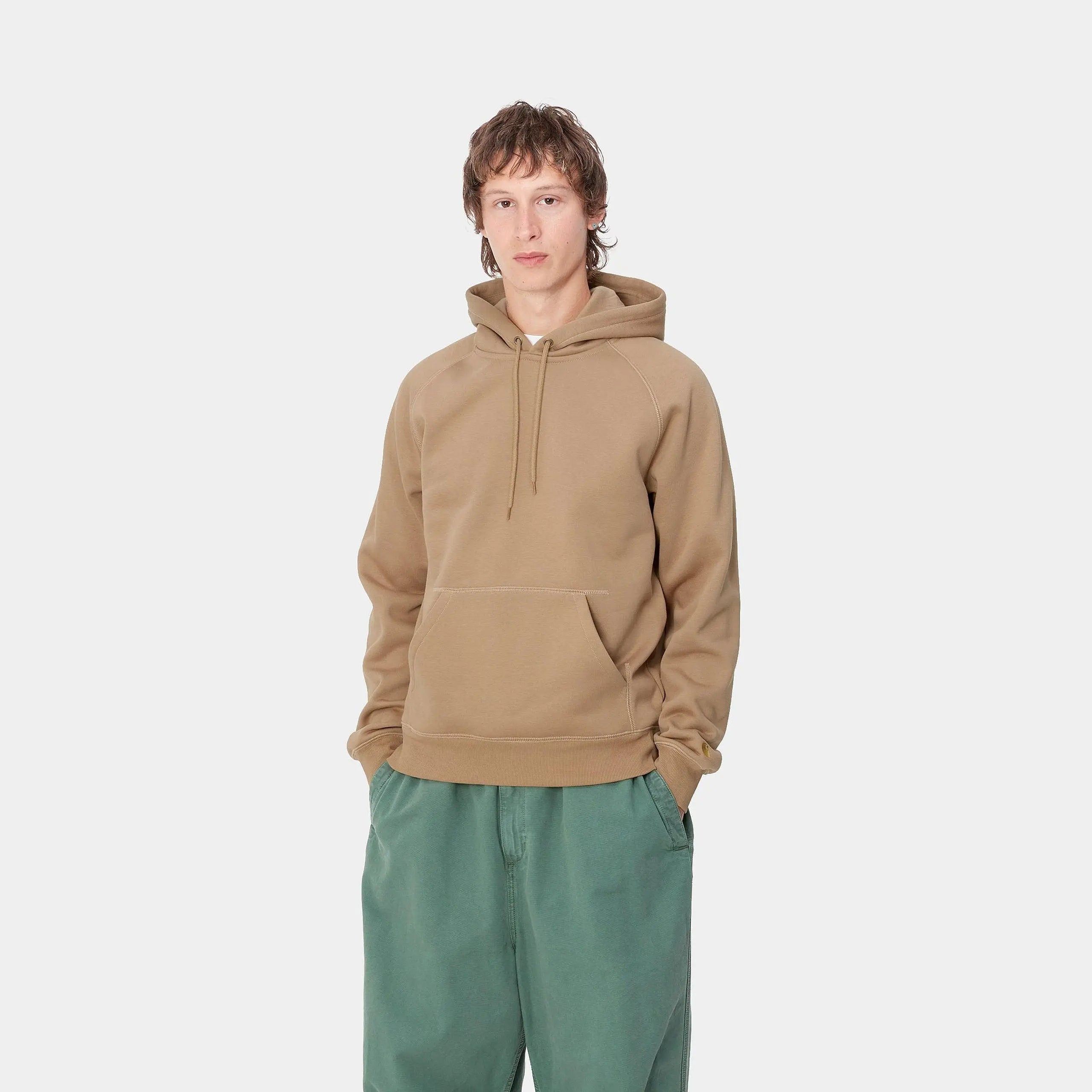 Hoodie Chase - Peanut - Carhartt WIP - détail 3