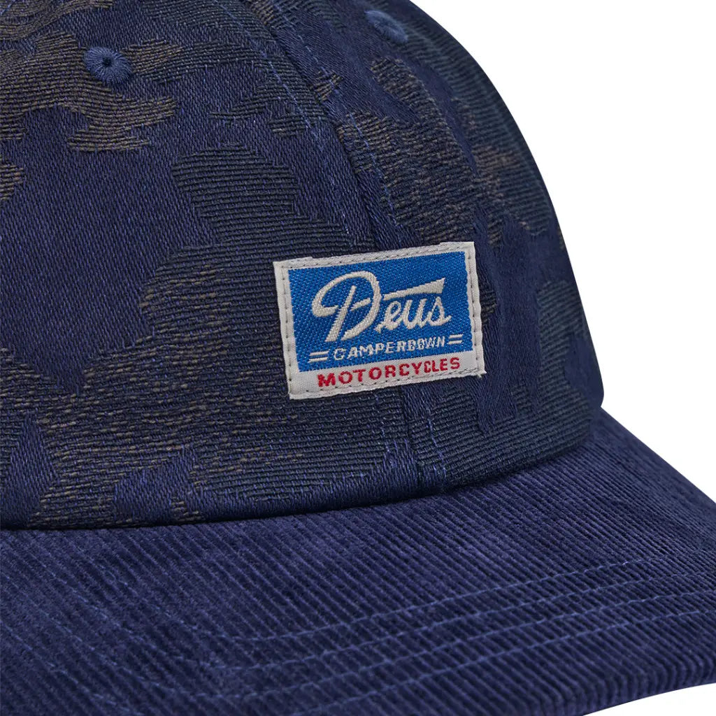 Idaho Cap Indigo - Deus Ex Machina - détail 2