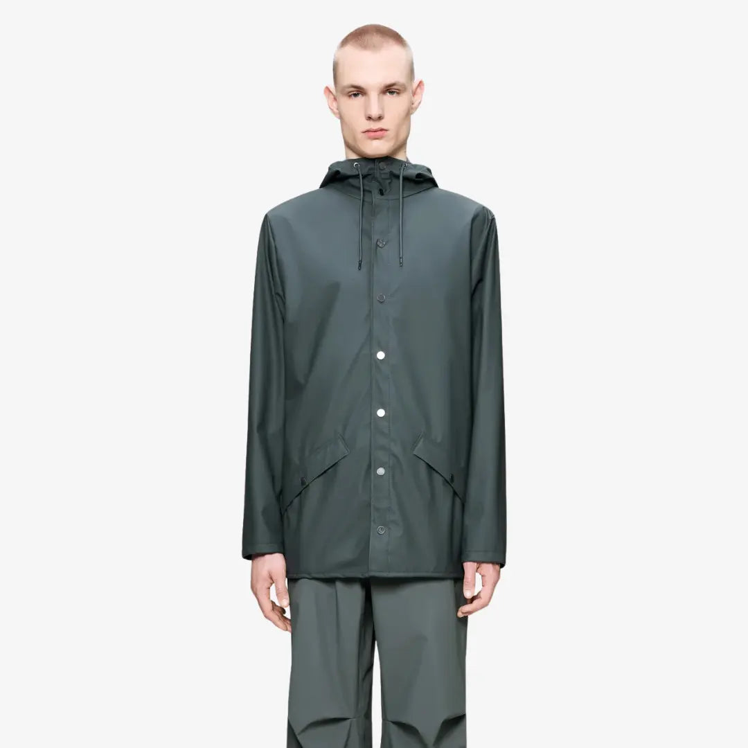Jacket - Dark Grey - Rains - détail 2