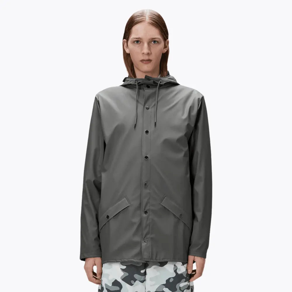 Jacket - Grey - Rains - détail 2