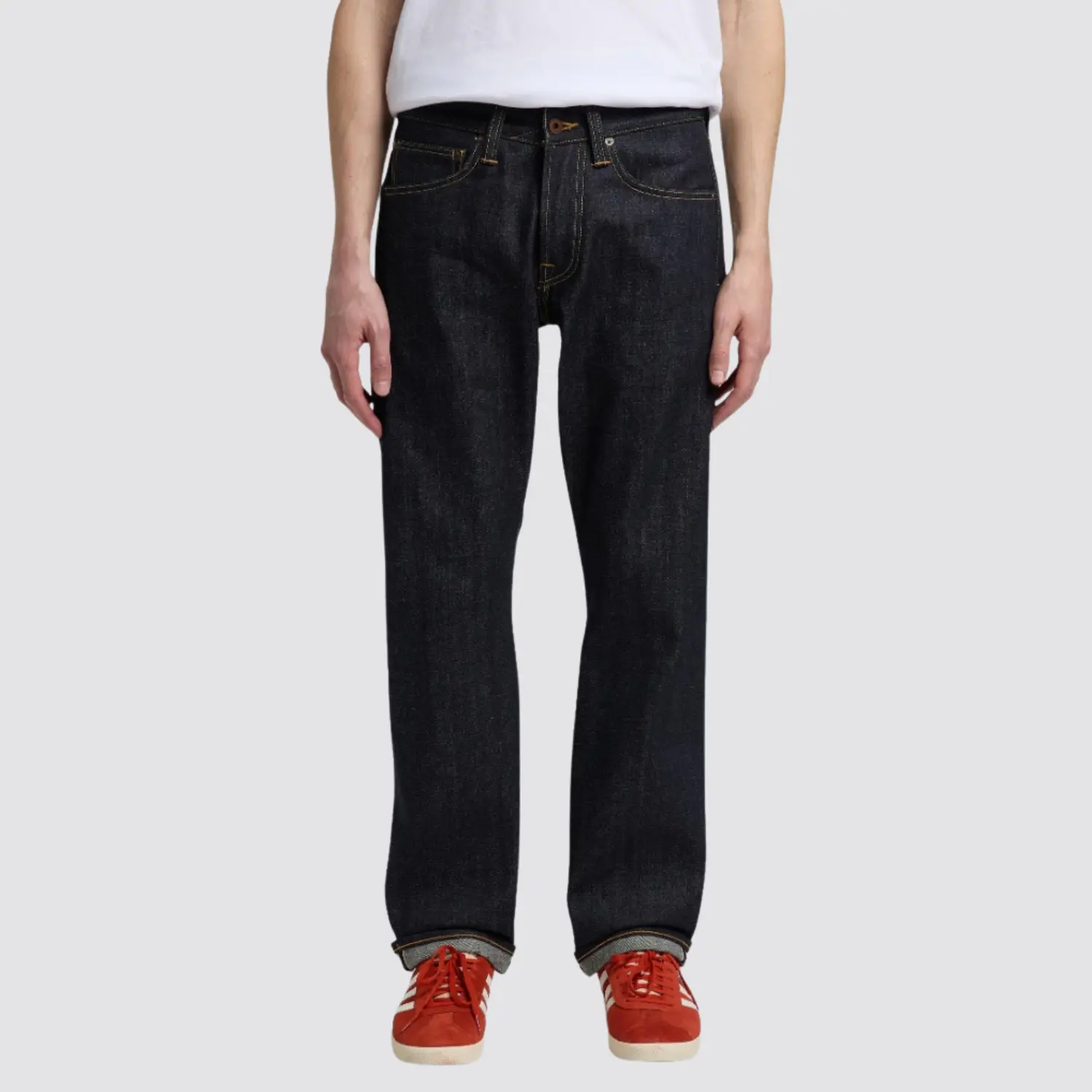 Jean Ed47 Regular Straight - Unwashed - Edwin - détail 4