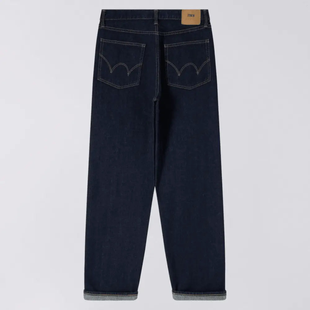 Jean Loose - Blue Rinsed - Edwin - détail 5