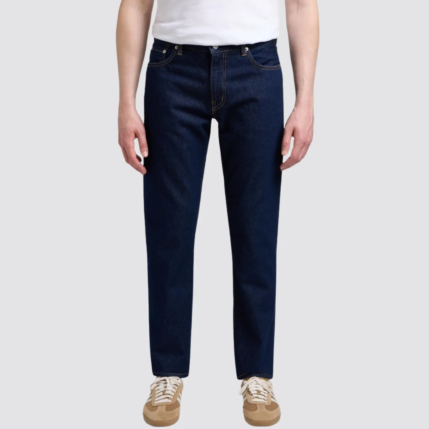 Jean Regular Tapered - Blue Rinsed - Edwin - détail 4